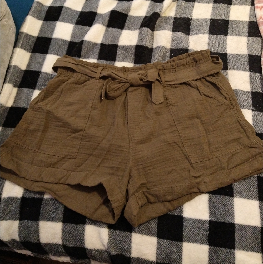 Aerie cotton shorts, size large